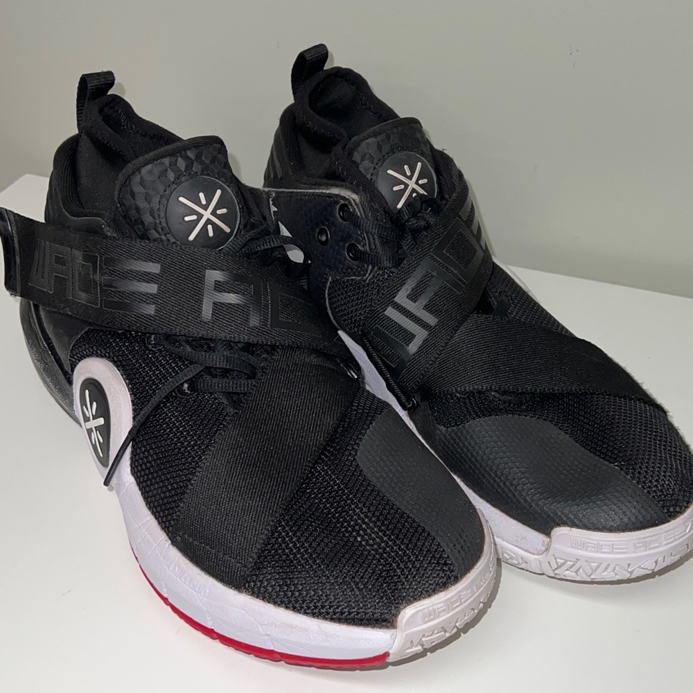 Way of Wade All City AC7 Men’s  Black White: Li Ning ~ US Size 12 aban047